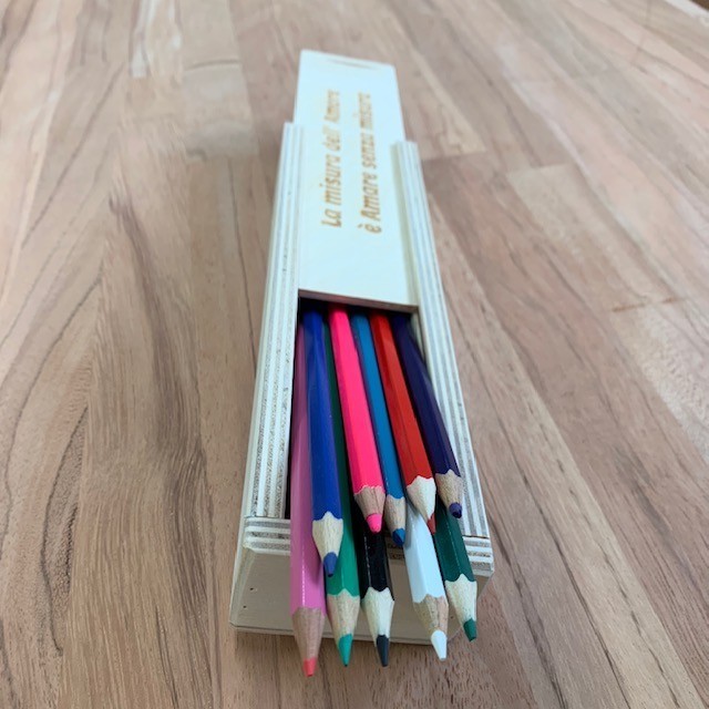Contenitore porta matite o penne - Cooperativa Sociale Ausiliatrice